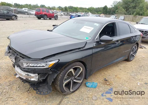 2018 Honda Accord Sport from USA, damaged, VIN 1HGCV1F39JA077887